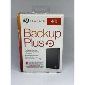 Seagate 4TB External Portable HardDrive Black T919